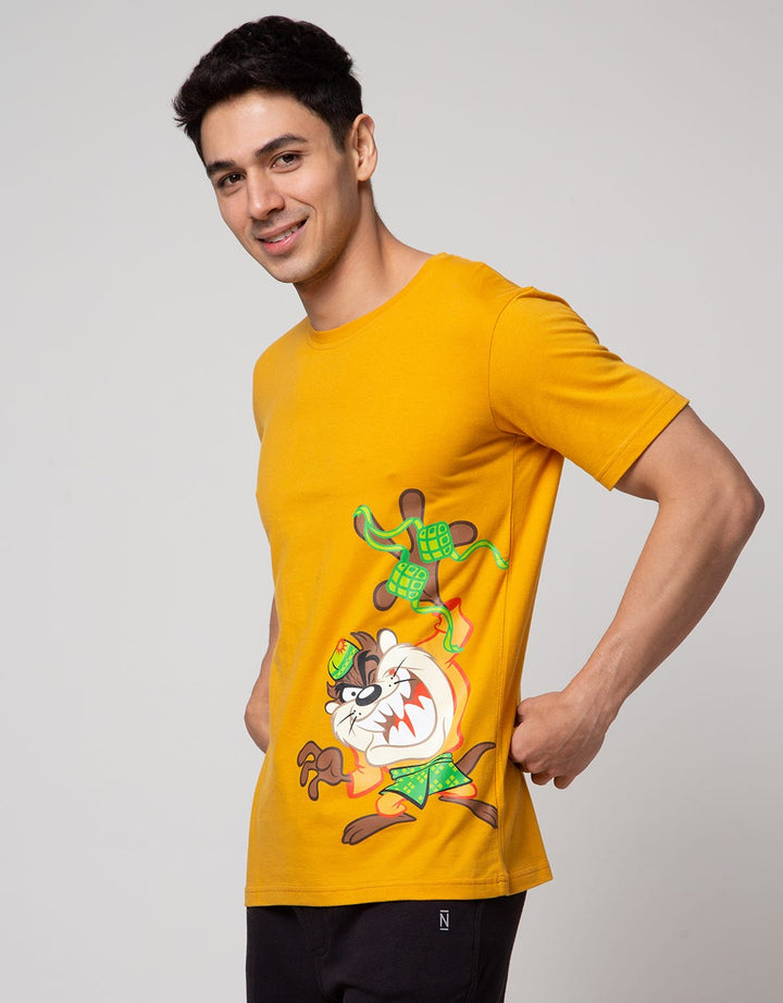 T Zone Tazmania Print Men's T-Shirt