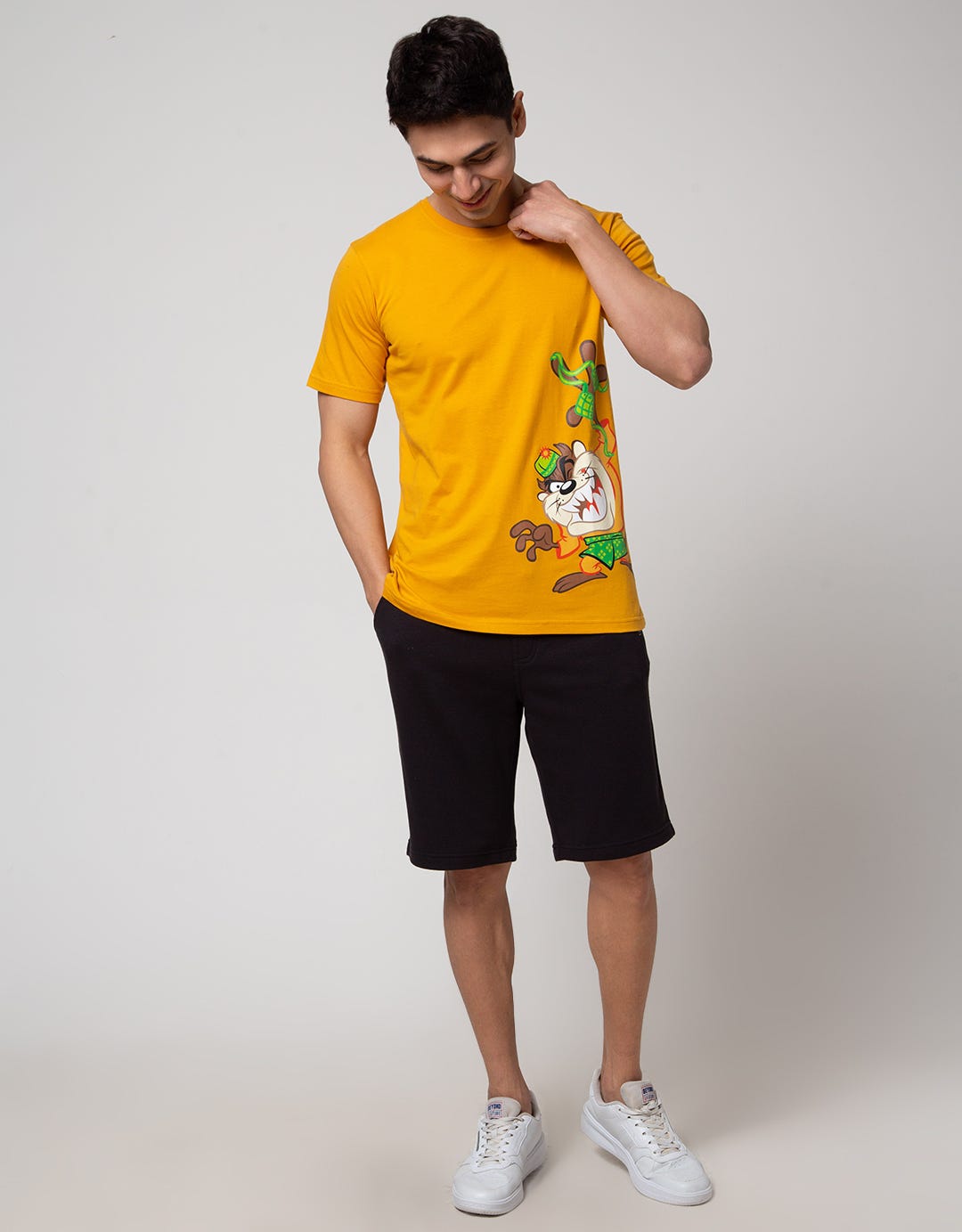 T Zone Tazmania Print Men's T-Shirt