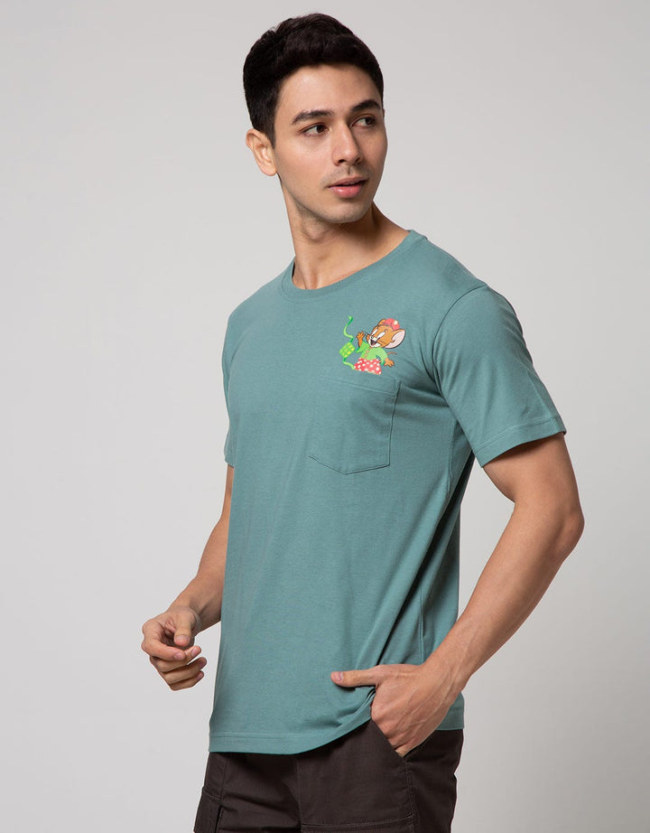 T Zone Short Sleeve T-Shirt Wb Print Lebaran Tom And Jerry