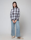 Details Denim Long Pants With Destroyed