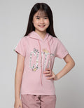 Aero Short Sleeve T-Shirt Hoody List Cute Girl