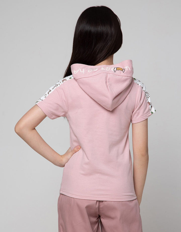 Aero Short Sleeve T-Shirt Hoody List Cute Girl