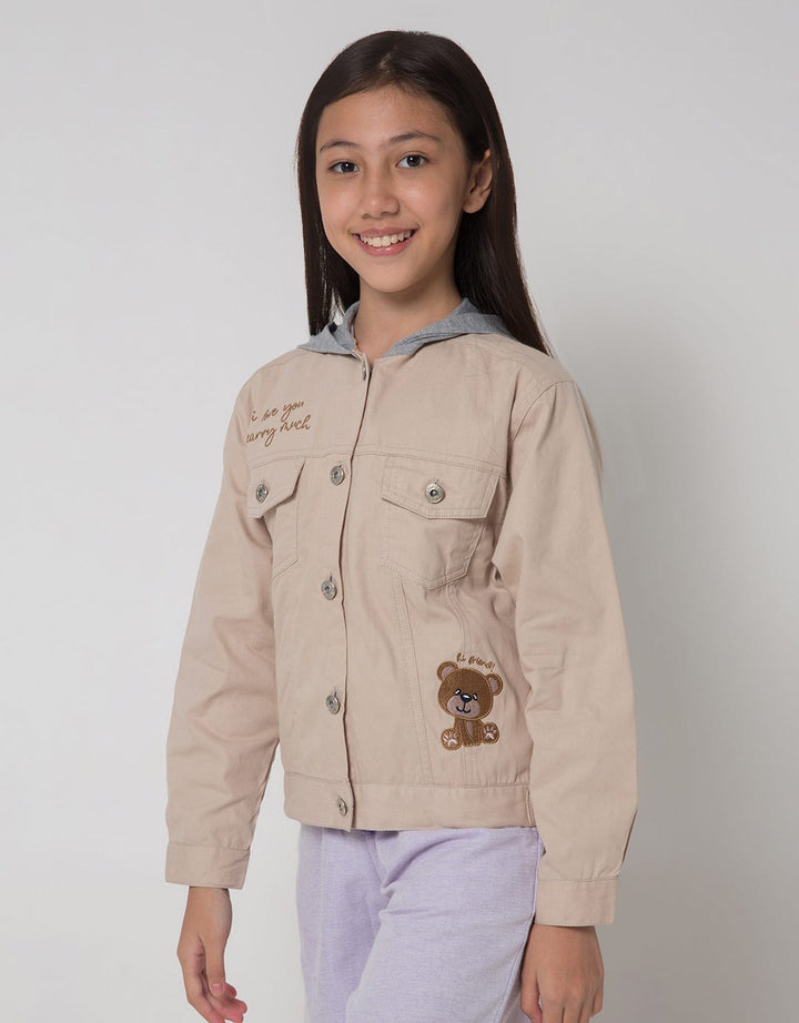 Aero Jacket Hoodie Twill Bearry