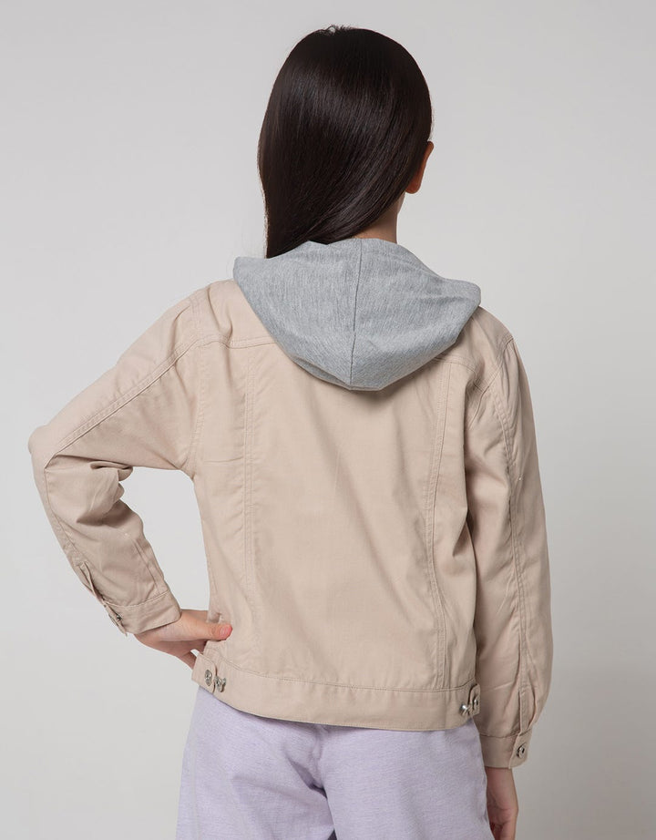 Aero Jacket Hoodie Twill Bearry