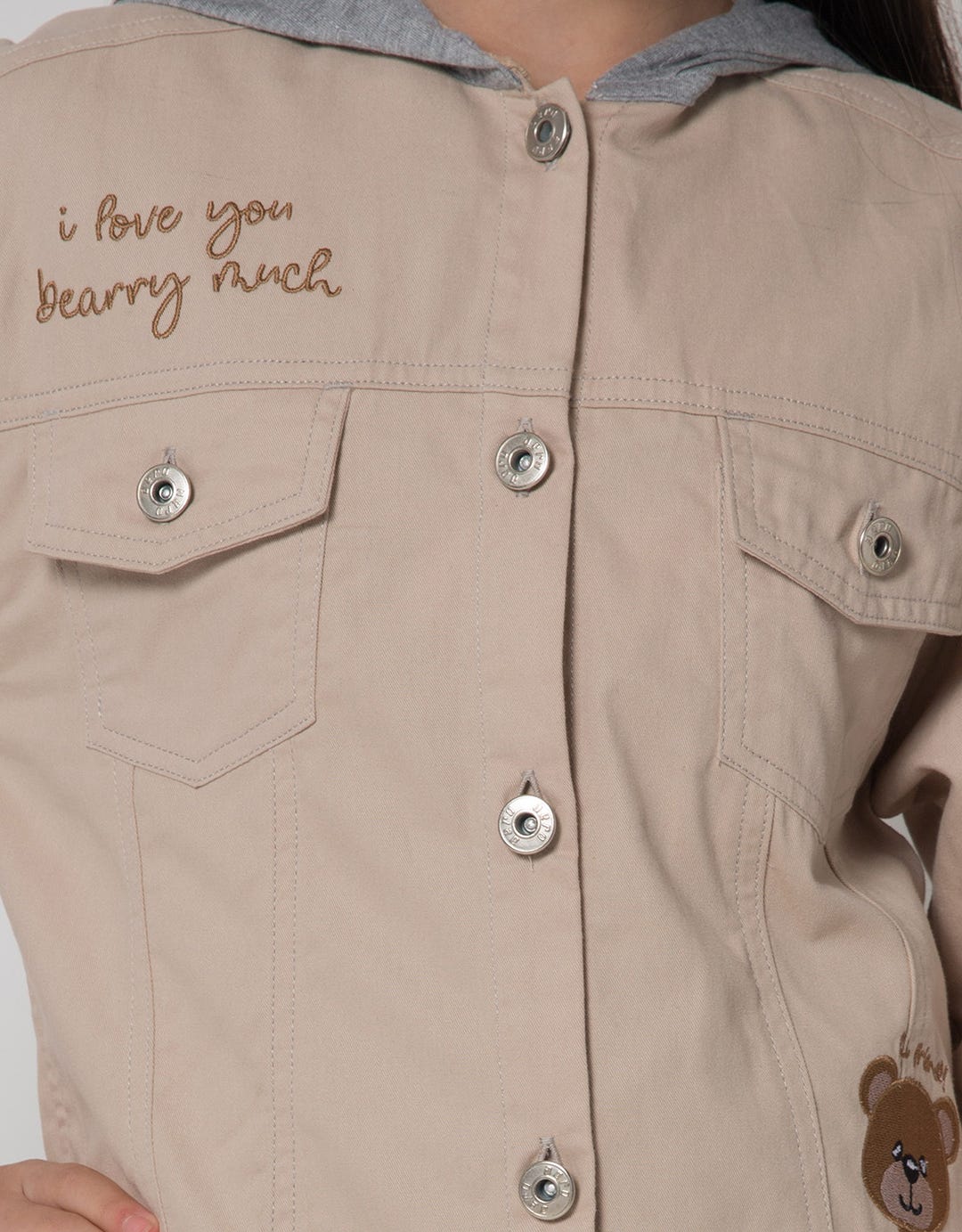 Aero Jacket Hoodie Twill Bearry