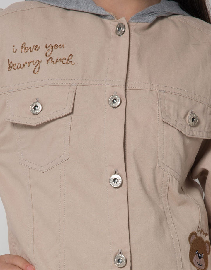 Aero Jacket Hoodie Twill Bearry