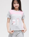 Aero Short Sleeve T-Shirt Print Unicorn Girls Team