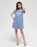 Aero Short Sleeve Midi Dress Magical Friends