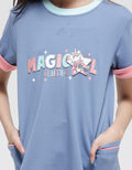 Aero Short Sleeve Midi Dress Magical Friends