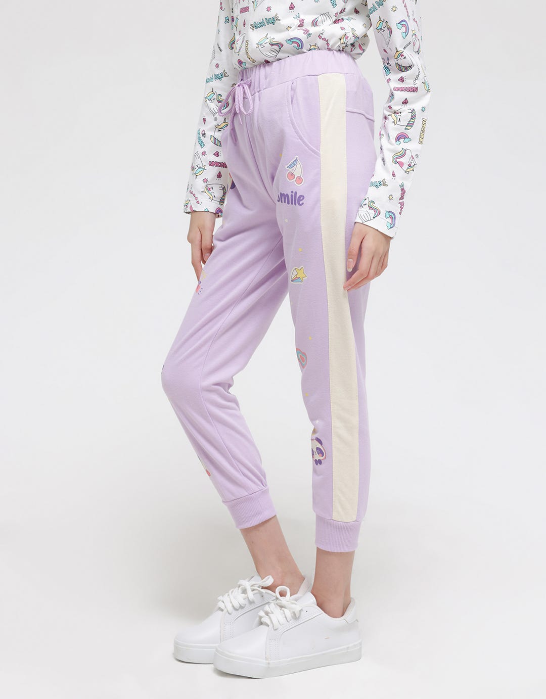 Aero Jogger Cut Sewn Cute Panda