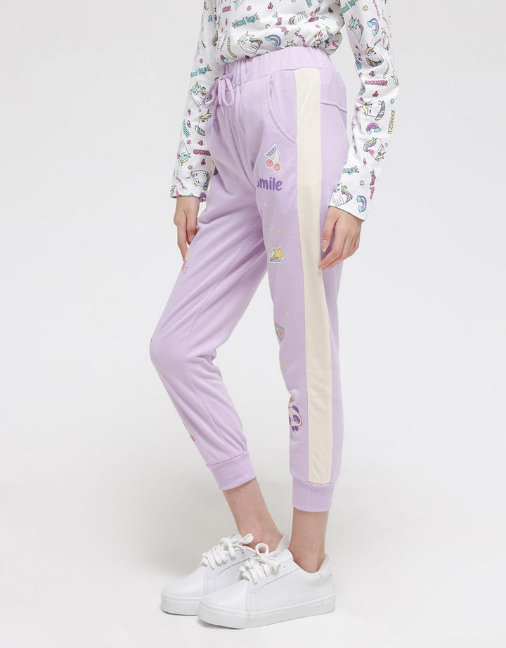 Aero Jogger Cut Sewn Cute Panda
