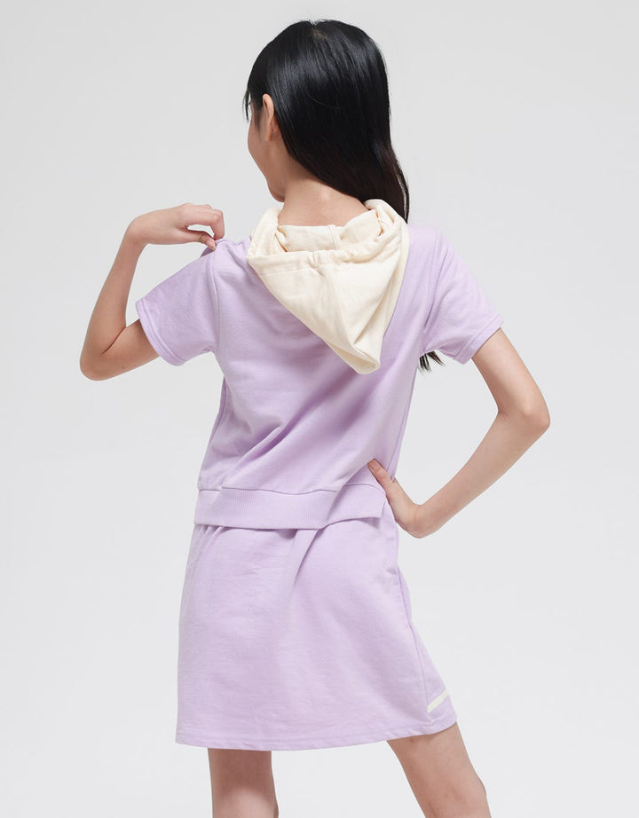 Aero Short Sleeve Midi Dress Cute Panda