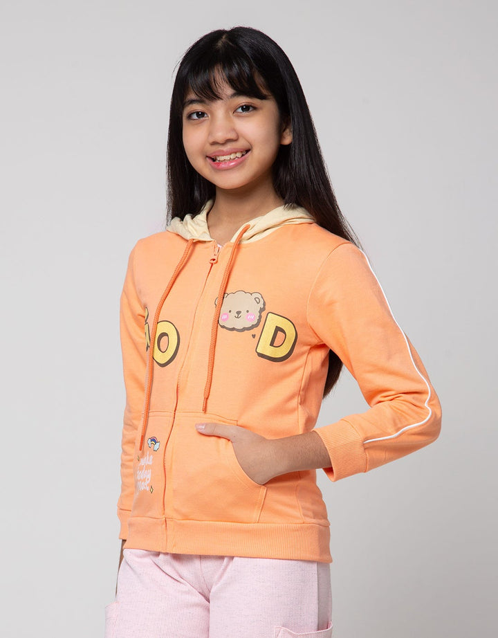 Aero Good Bear Girls Hoodie Jacket