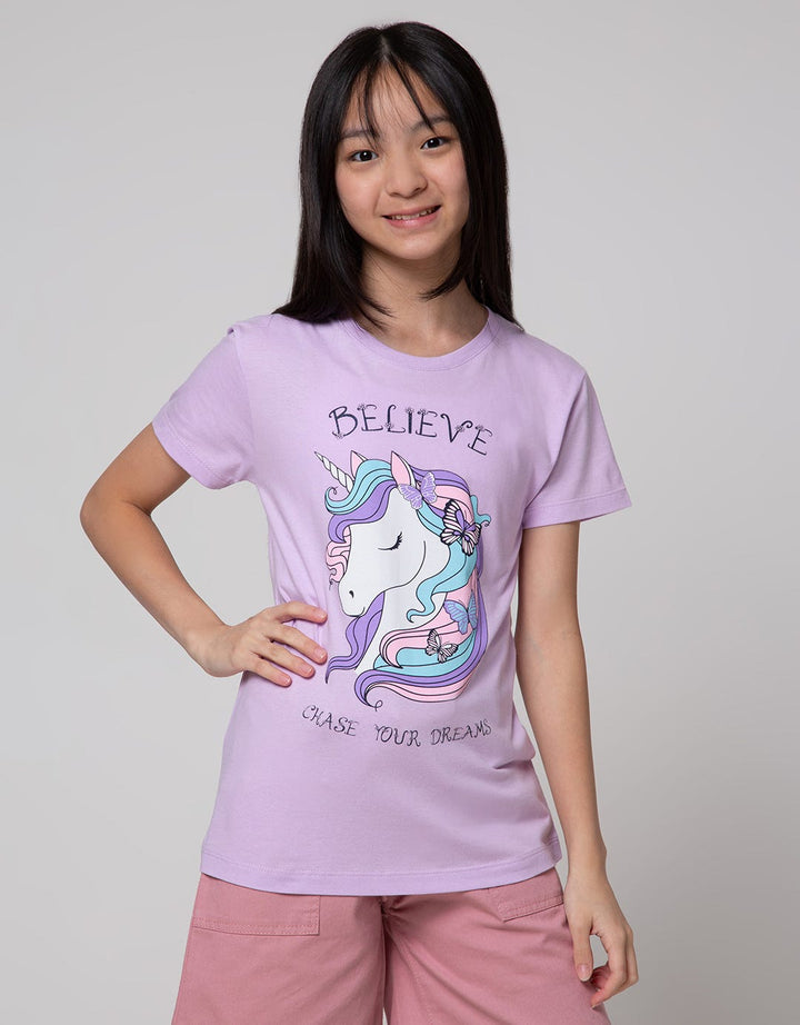Aero Short Sleeve T-Shirt Unicorn Believe