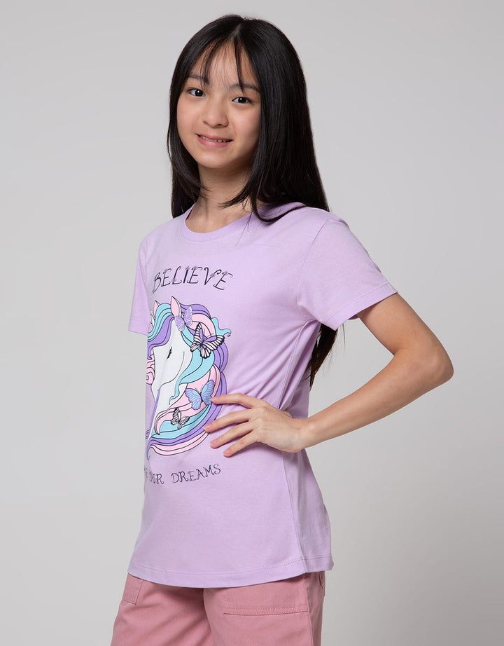 Aero Short Sleeve T-Shirt Unicorn Believe