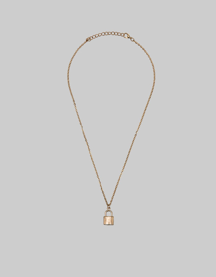 Creart Concept Padlock Sterling Silver Kalung Wanita