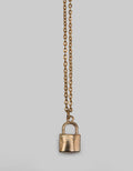 Creart Concept Padlock Sterling Silver Women's Necklace