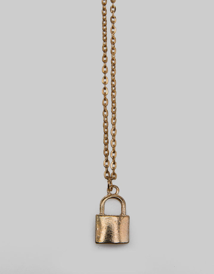 Creart Concept Padlock Sterling Silver Kalung Wanita