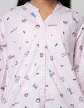 Nevada Long Sleeve Shirt Full Print Doodle Girls
