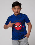 Marvel Spiderman Tie Dye Kaos Anak Laki-laki