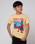 Marvel Short Sleeve T-Shirt Print Spiderman Crime Fighter