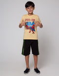 Marvel Short Sleeve T-Shirt Print Spiderman Crime Fighter