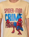 Marvel Short Sleeve T-Shirt Print Spiderman Crime Fighter