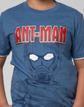 Marvel Short Sleeve T-Shirt Print Antman Outline