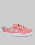 Nevada Glitter Heart Sneakers Anak Perempuan