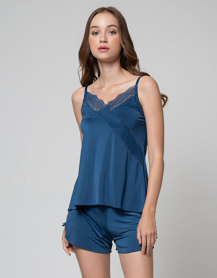 St. Yves Top Boxer Kimono Neck Setl613A