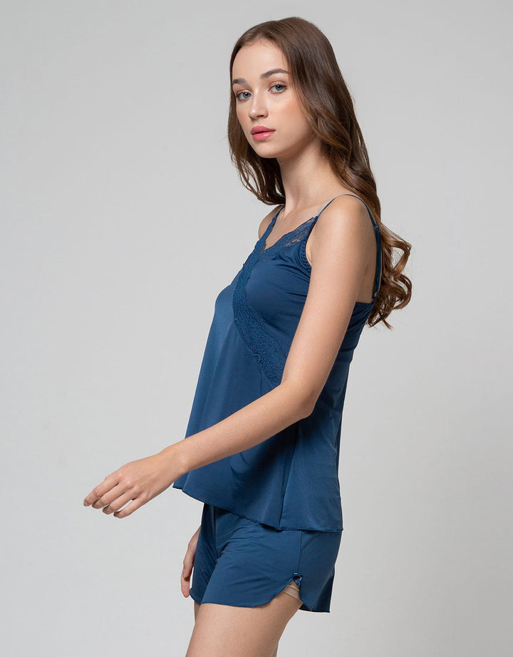 St. Yves Top Boxer Kimono Neck Setl613A