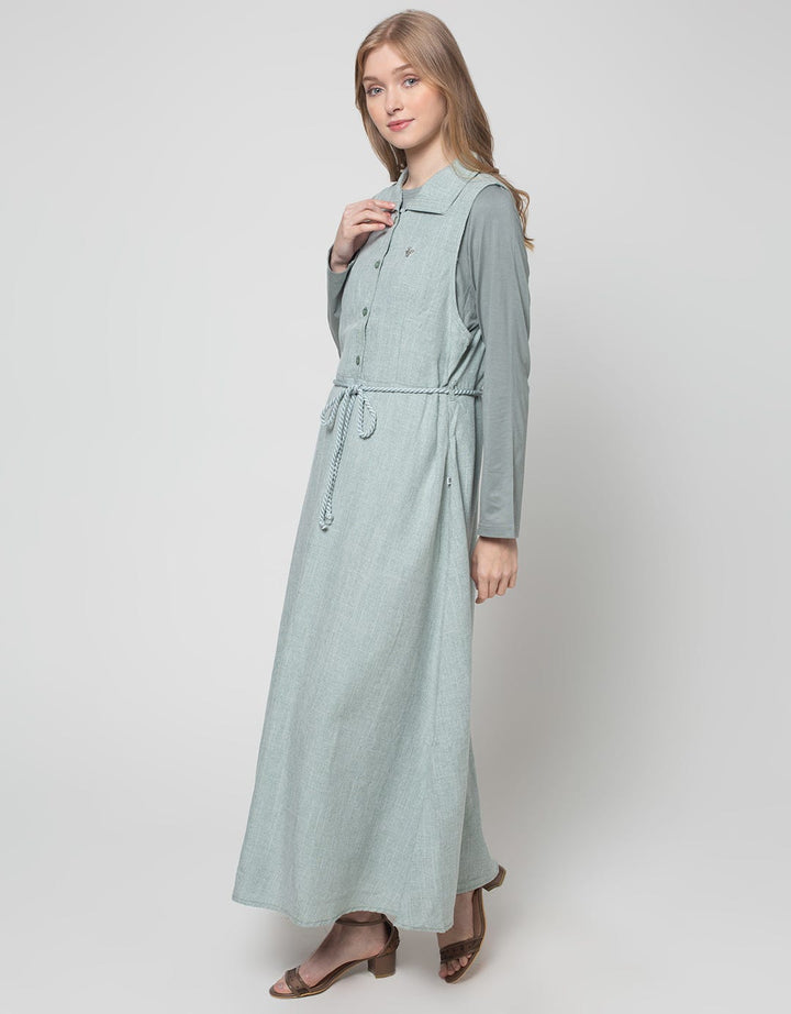 Expand Rona Overall Dress Wanita