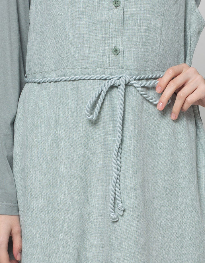 Expand Rona Overall Dress Wanita
