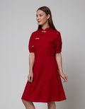 Expand Sanghai Midi Dress Wanita