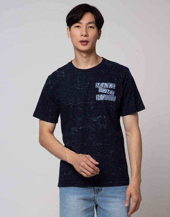T Zone Short Sleeve T-Shirt Print Pop Punk Theme - Make Some Noise