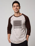 T Zone Geometry Theme Kaos Raglan Pria