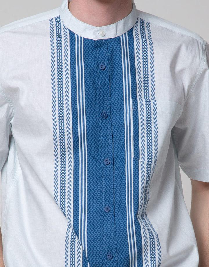 Cole Door Full Placket Baju Koko Pria