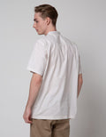 Cole Door Placket Baju Koko Pria
