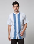 Cole Print Full Placket Baju Koko Pria
