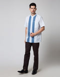 Cole Print Full Placket Baju Koko Pria