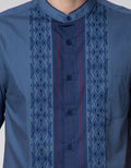 Cole Full Placket Koko Pendek Pria