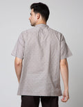 Cole Print Full Placket Baju Koko Pria