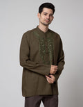 Cole Full Placket Baju Koko Pria