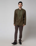 Cole Full Placket Baju Koko Pria