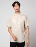 Cole Short Sleeve Koko Bordir Dada Full Placket