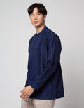 Cole Long Sleeve Koko Yarn Dyed Dada Full Placket
