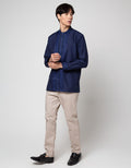 Cole Long Sleeve Koko Yarn Dyed Dada Full Placket