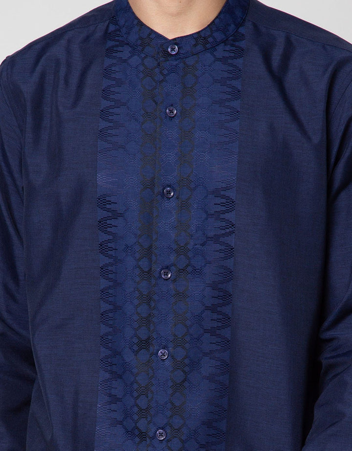 Cole Long Sleeve Koko Yarn Dyed Dada Full Placket