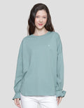 Cardinal Girl Draw Sleeve Sweater Wanita