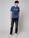 Watchout Jean's Short Sleeves T-Shirt Print Free Your Nature